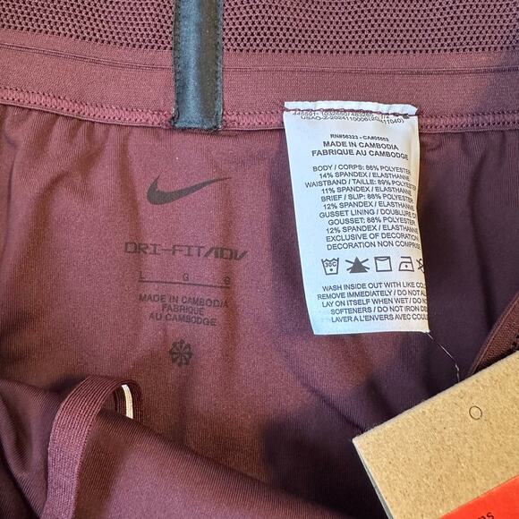 NEW Nike Womens AeroSwift Shorts Sz Large - Picture 7 of 9